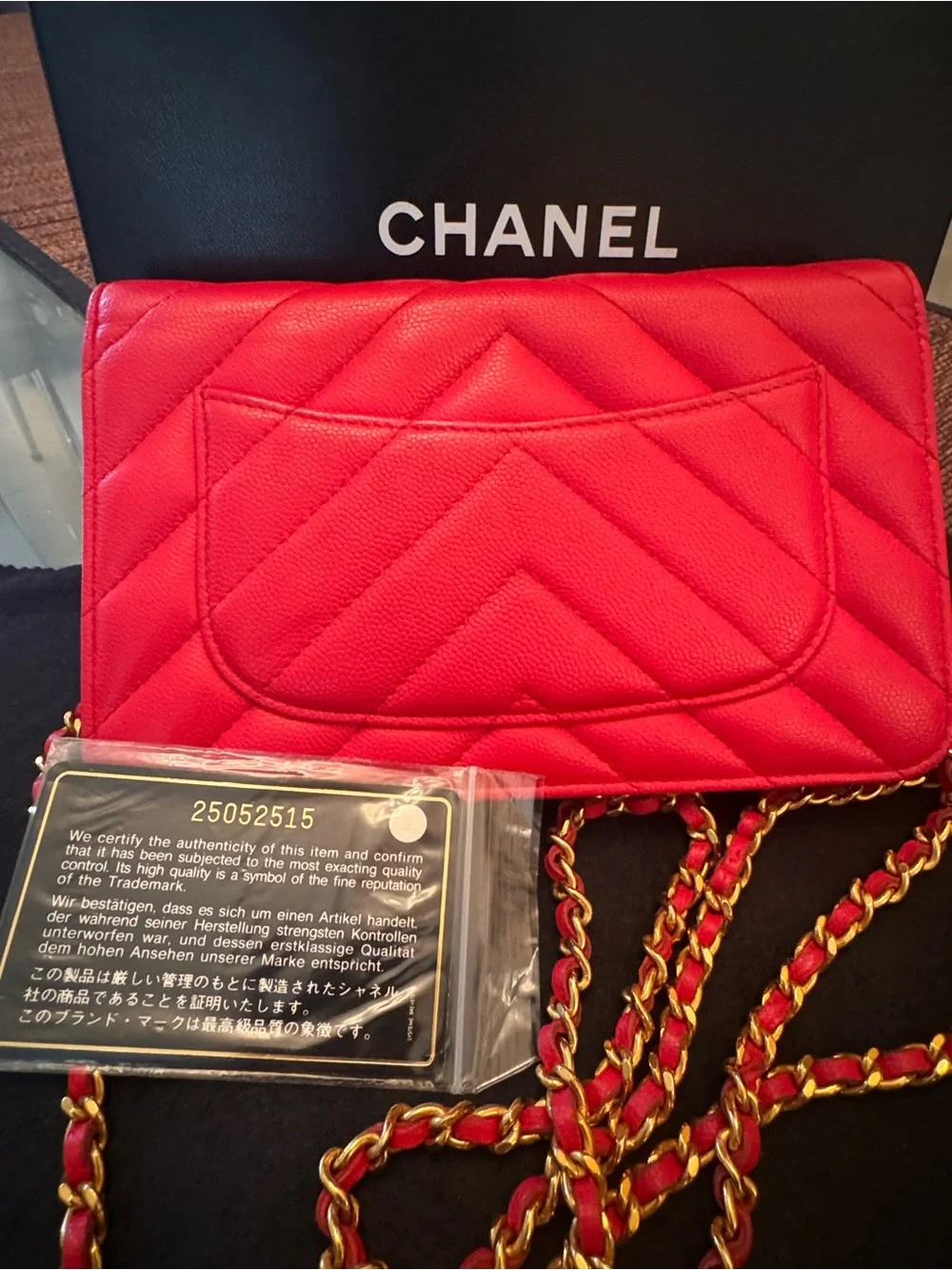 CHANEL authentic vivid